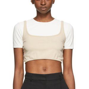 Helmet Lang Convertible Stretch Layer Tee